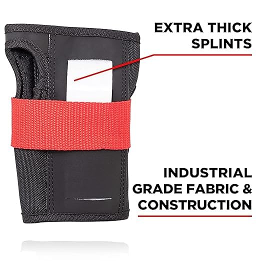 187 KILLER PADS Six Pack Pad Set, Elbow Pads, Knee Pads, and Wrist Guards - Ideal for Skateboarding, Roller Skating, and Inline Skating