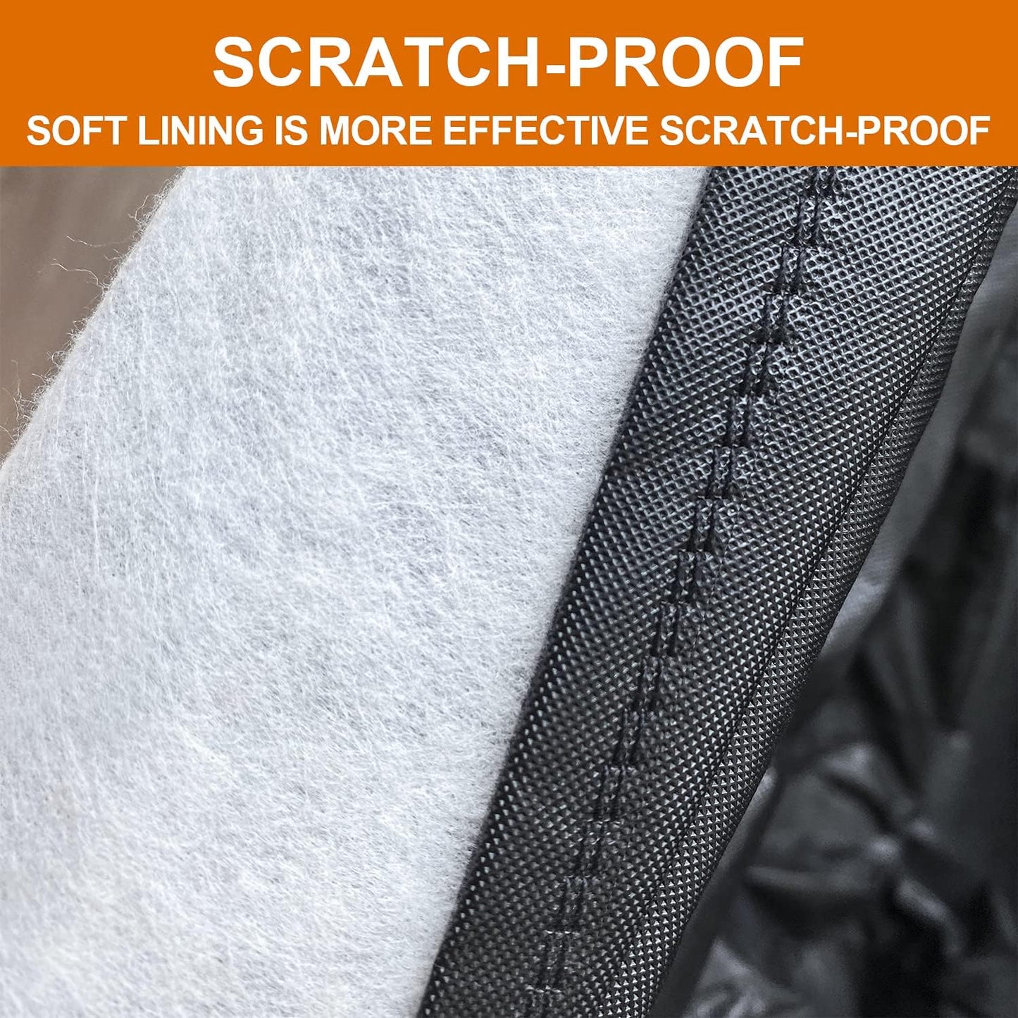 Kayme 7 Layers Sedan Car Cover (2016-2025) Custom Fit Fiat 124 Spider Waterproof All Weather for Automobiles, Full Exterior Covers Sun Rain Protection UV Protection.