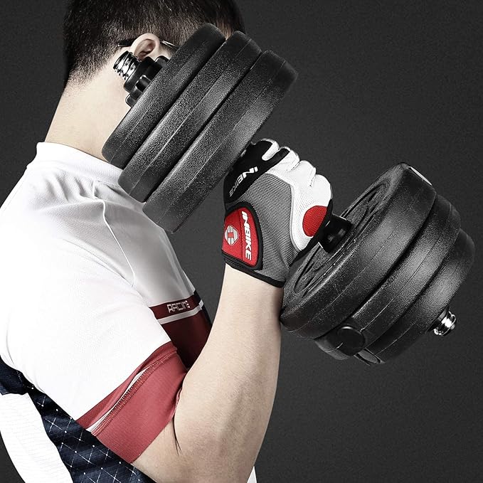 INBIKE 5mm Padded Half Finger Bike Bicycle Cycling Gloves