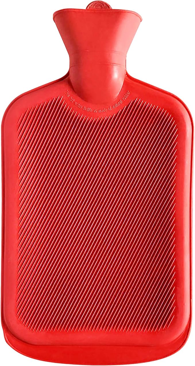 Abyclean Enema Bag Kit Rubber Anal Douche Vaginal Douche Enema Cleaner for Women’s or Man’s Health (Red, 2L)