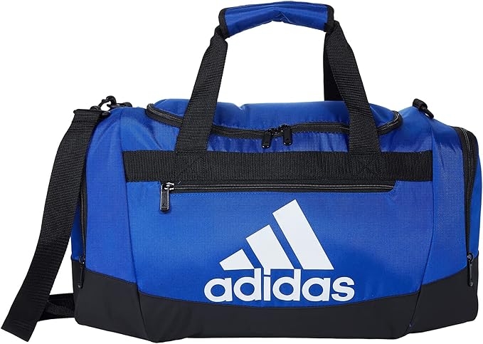 adidas Unisex Defender 4.0 Gym Duffel Bag for Men and Women, Team Royal Blue, Small (38L)