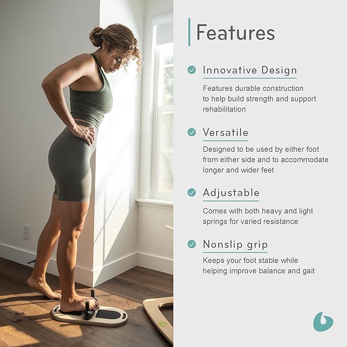 Balanced Body Foot Corrector, Foot Arch Support and Strengthener, Pilates Equipment for Home Gym or Studio