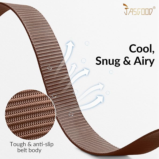 JASGOOD Nylon Canvas Breathable Military Tactical Men Waist Belt With Plastic Buckle