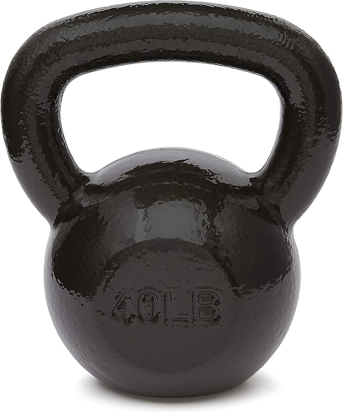 Amazon Basics Cast Iron Kettlebell