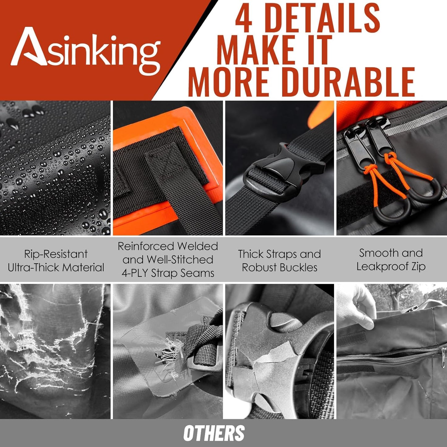 Car Rooftop Cargo Carrier Bag, 16 Cubic Feet Waterproof Car Topper Luggage Storage Bag with Large Capacity & Maximum Protection to Minivan SUV Vehicles w/wo Roof Rack, Non-Slip Mat, Door Hooks, Lock