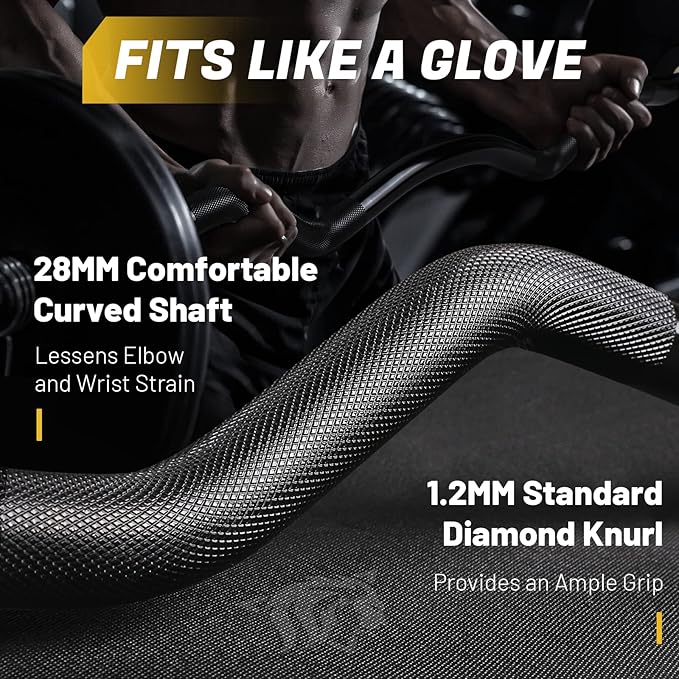 LIONSCOOL Premium 4ft/4.9ft/6ft Barbell for Strength Training and Olympic Weightlifting, 2 Inch Bar for Squats, Curls, Deadlifts, Presses, Hip Thrusts, 350lbs/500lbs/700lbs Weight Capacity