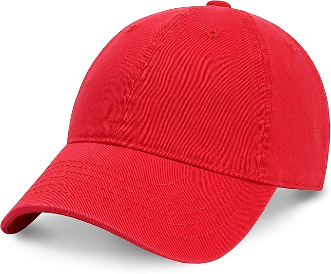 CHOK.LIDS Everyday Premium Dad Hat Unisex Cotton Baseball Cap for Men and Women Adjustable Lightweight Polo Style Curved Brim