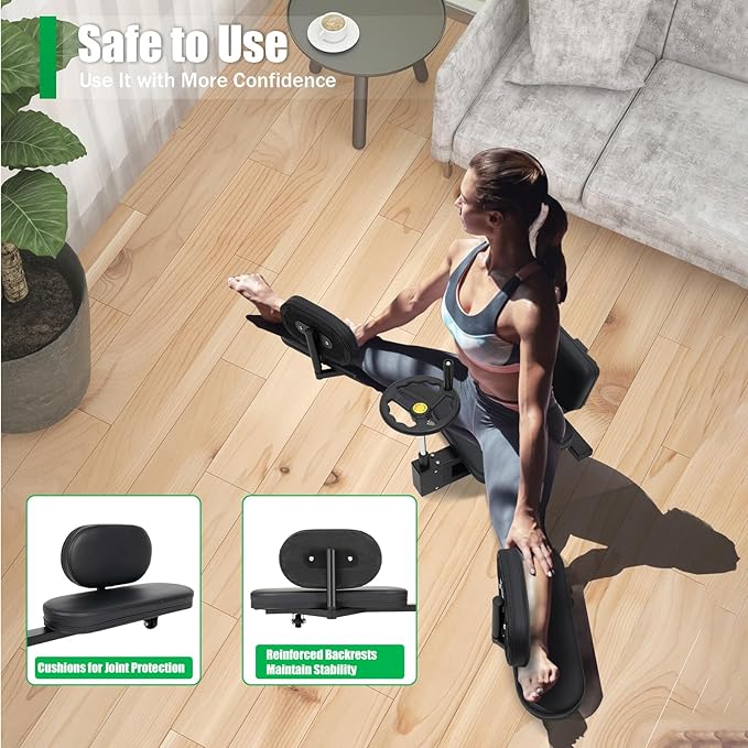YIYIBYUS Leg Stretcher Machine for Flexibility Training - Split Machine Stretching Equipment for Fitness, Yoga, and Beauty