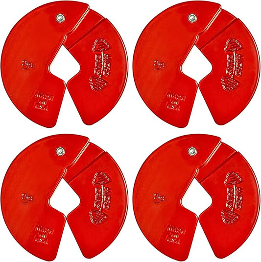 Micro Gainz Dumbbell Fractional 1.25lb Weight Plate, Ideal for Micro Loading, (Choose Color) 4 Piece Fractional Weight Plates, Designed for Dumbbell Training, Made In USA