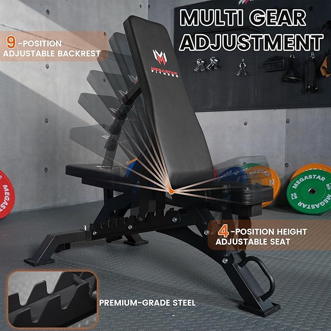 Smith Machine Home Gym with Aluminum Pulley Set- 2000lbs Capacity All-in-One Power Rack with Cable Crossover, Pull-Up Bar & Dip Station, Includes 18 Attachments, P107 Anvil