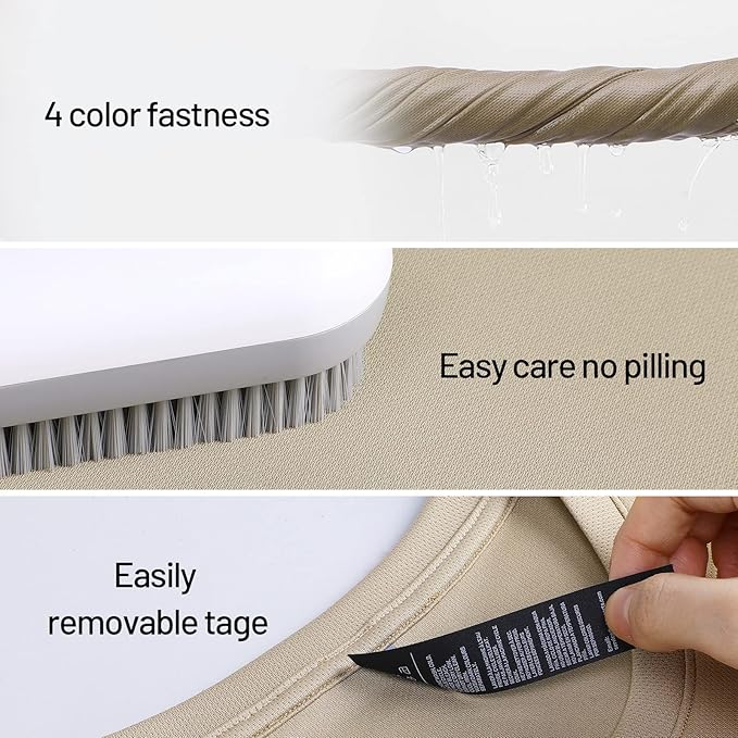 MIER Men's Quick Dry Workout Shirts Moisture Wicking Running Athletic Performance T-Shirts Recycled Polyester Top Tee