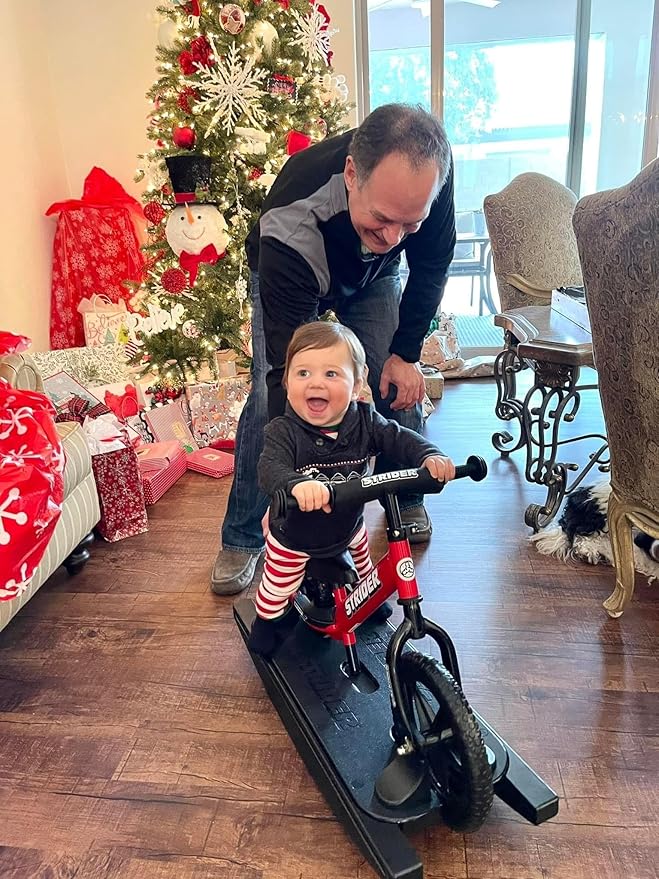 Strider 12” - Helps Teach Baby How to Ride a Balance Bicycle - for Kids 6 Months to 4 Years - Easy Assembly & Adjustments