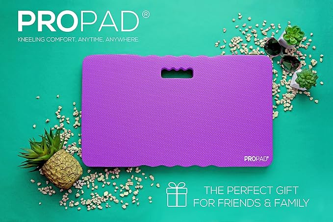 Thick Kneeling Pad, Garden Kneeler for Gardening, Bath Kneeler for Baby Bath, Kneeling Mat for Exercise & Yoga, Knee Pad for Work, Floor Foam Pad, 2X Large (XXL) 24 x 14 x 1.5 Inches, Purple