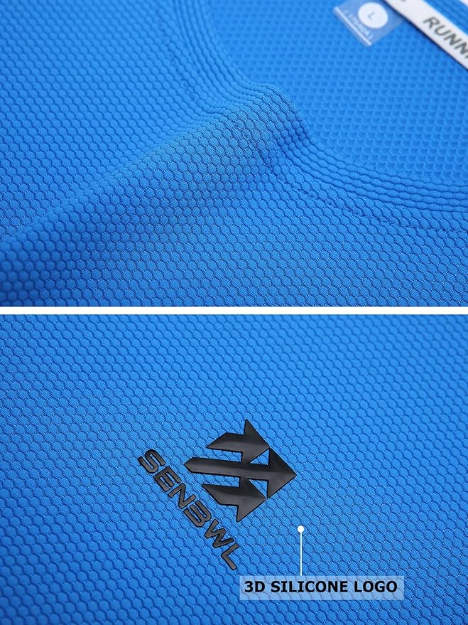 Moisture Wicking Quick Dry Soft Pickleball Workout Hiking Camping Running Shirts for Men Outdoor Sports