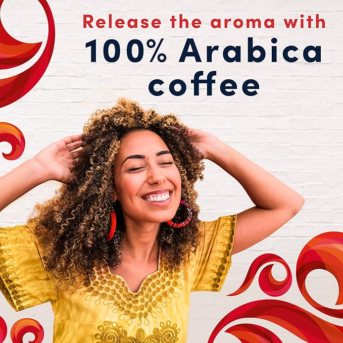 Gevalia Decaf House Blend Medium Roast Ground Coffee (12 oz Bag) (Pack of 5)