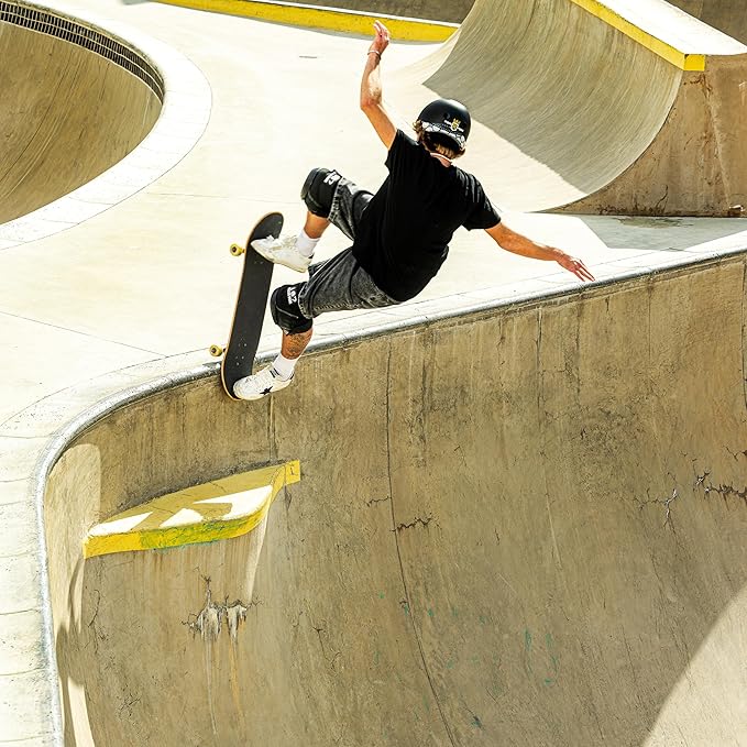 Triple Eight Deep Cover Helmet - Ideal for Skateboarding, Bicycling, BMX, and Roller Skating