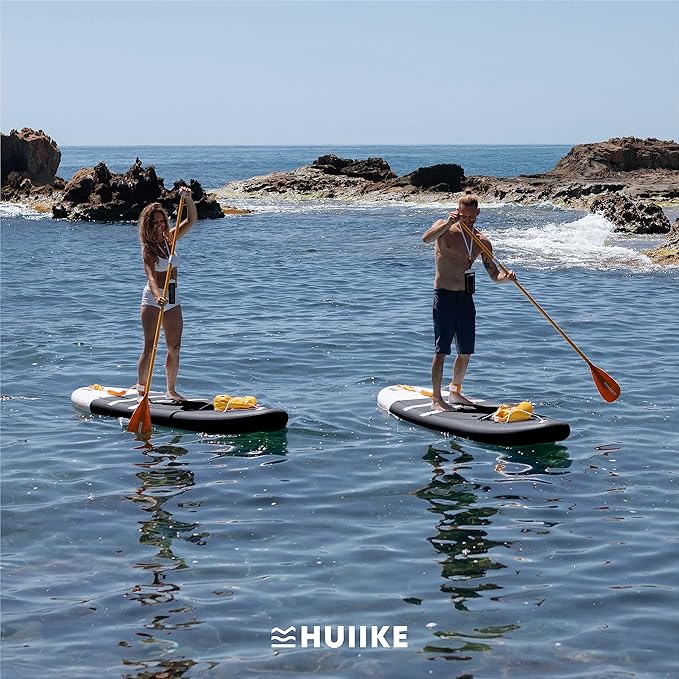 Inflatable Paddle Board for Adults with Accessories Included, Oar, Fins, Pump. Stand Up Paddleboard Great Stability and Resistance. 10’ x 33" x 5.9", Maximum Load 286 lb
