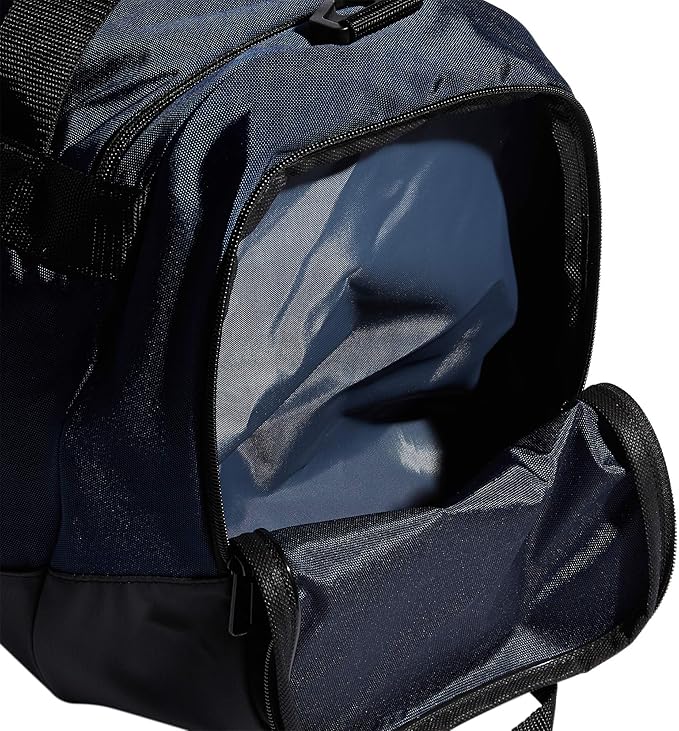 adidas Unisex Defender 4.0 Gym Duffel Bag for Men and Women, Team Navy Blue, Small (38L)