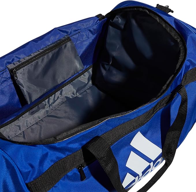 adidas Unisex Defender 4.0 Gym Duffel Bag for Men and Women, Team Royal Blue, Large (110L)