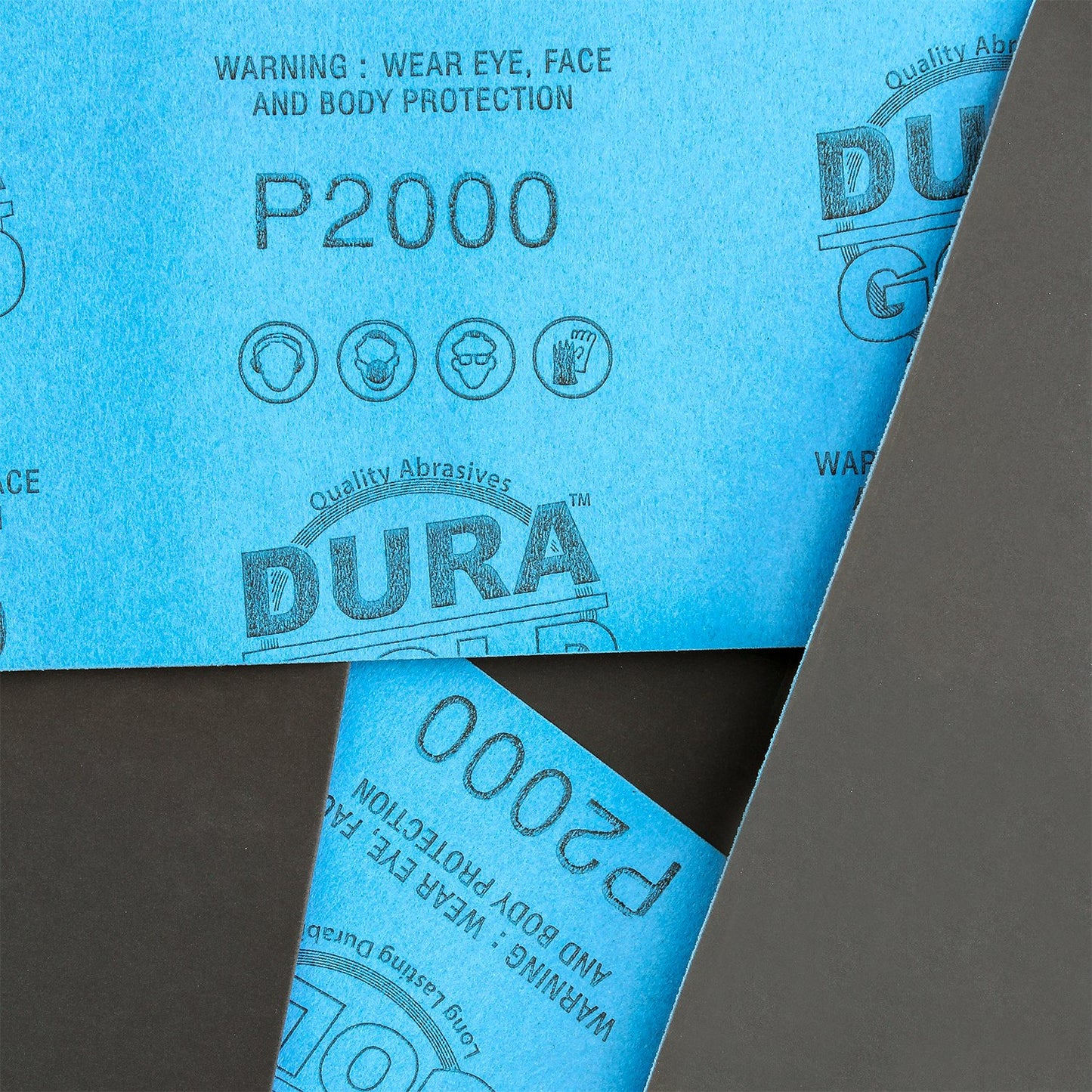 Dura-Gold Premium 2000 Grit Wet or Dry Sandpaper Sheets, 5-1/2" x 9", Box of 25 - Car Color Sanding, Detailing, Polishing Automotive, Woodworking Wood Furniture, Metal Finishing Hand Sand Block Sander