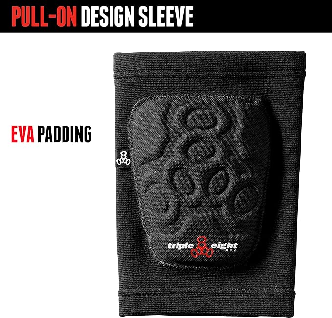 Triple Eight Covert Elbow Pads – Ideal for Roller Skating, Biking, BMX, and Skateboarding