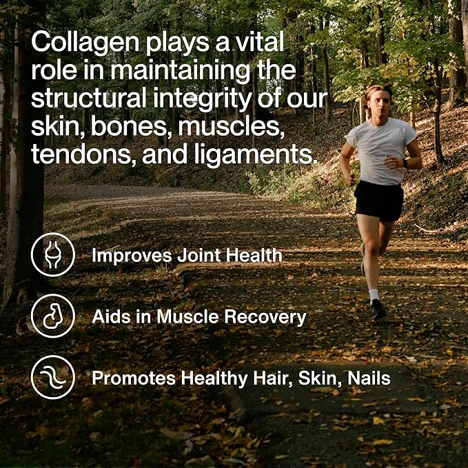 Momentous Grass-Fed Collagen Peptides Powder - Collagen Protein Powder with Fortigel & Vitamin C for Hair, Skin, Nails, & Joint Health Support - NSF Certified for Sport - Packaging May Vary