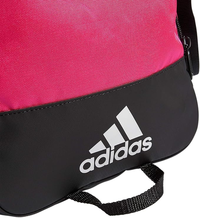 adidas Unisex Defender 4.0 Gym Duffel Bag for Men and Women, Team Shock Pink, Small (38L)
