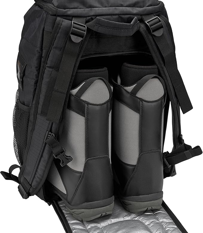 5th Element 60L Boot Bag Backpack for Ski, Snowboard, Skates, Travel & Accessories
