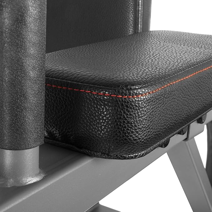 XMARK Knee Raise, Dip Stand with Push Up Station, Commercial Vertical Knee Raise, Captain's Chair, Upper Body and Core Workout Machine