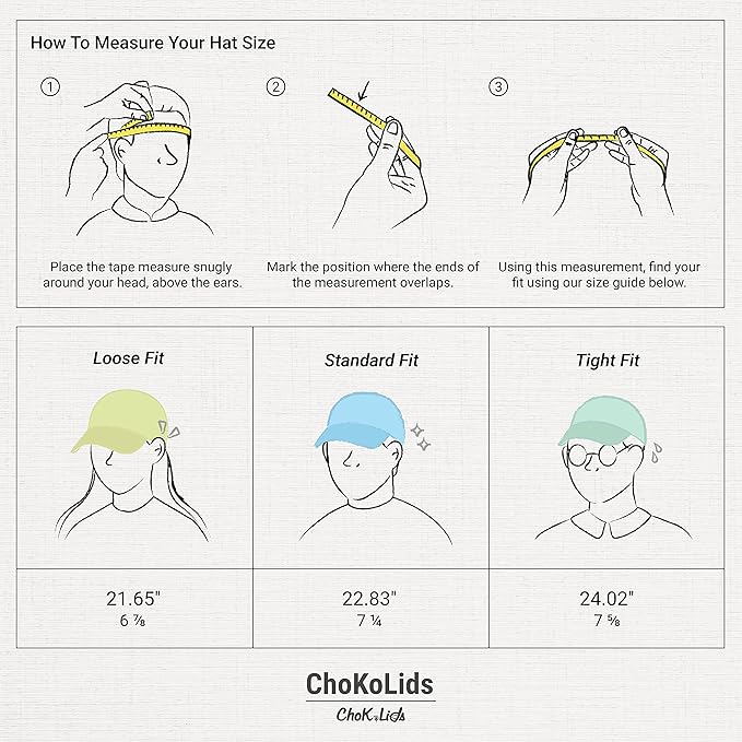 CHOK.LIDS Everyday Premium Dad Hat Unisex Cotton Baseball Cap for Men and Women Adjustable Lightweight Polo Style Curved Brim