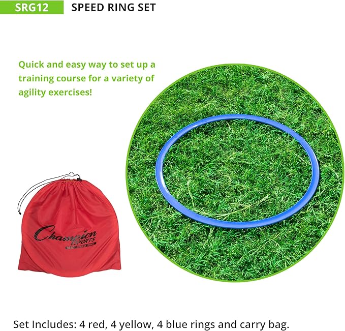 Champion Sports Speed Ring Set Multi-color, One Size
