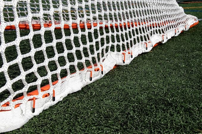 Velocity - Lacrosse Goal - Portable Steel Frame with Black Net, Perfect for Youth and Adult Training, Backyard Design