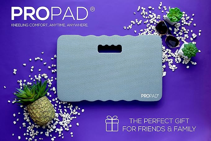 Thick Kneeling Pad, Garden Kneeler for Gardening, Bath Kneeler for Baby Bath, Kneeling Mat for Exercise & Yoga, Knee Pad for Work, Floor Foam Pad, Extra Large (XL) 18 x 11 x 1.5 Inches, Gray