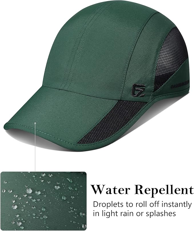 GADIEMKENSD Quick Dry Run Hat Cooling Breathable Mesh
