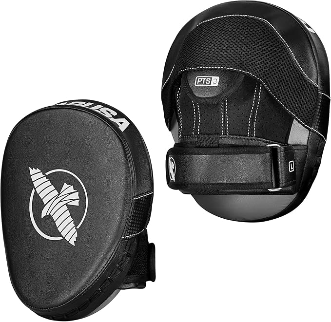 Hayabusa PTS 3 Focus Mitts Pair - Black, Micro