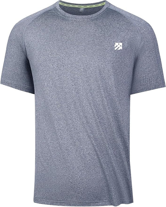 Moisture Wicking Quick Dry Soft Pickleball Workout Hiking Camping Running Shirts for Men Outdoor Sports