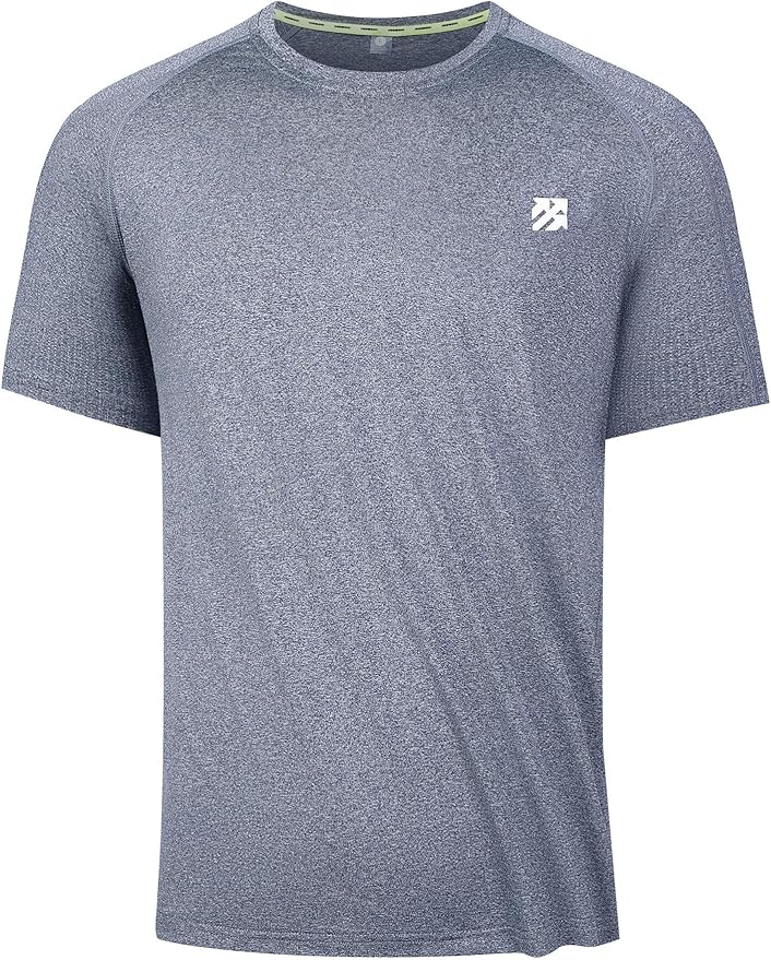 Moisture Wicking Quick Dry Soft Pickleball Workout Hiking Camping Running Shirts for Men Outdoor Sports