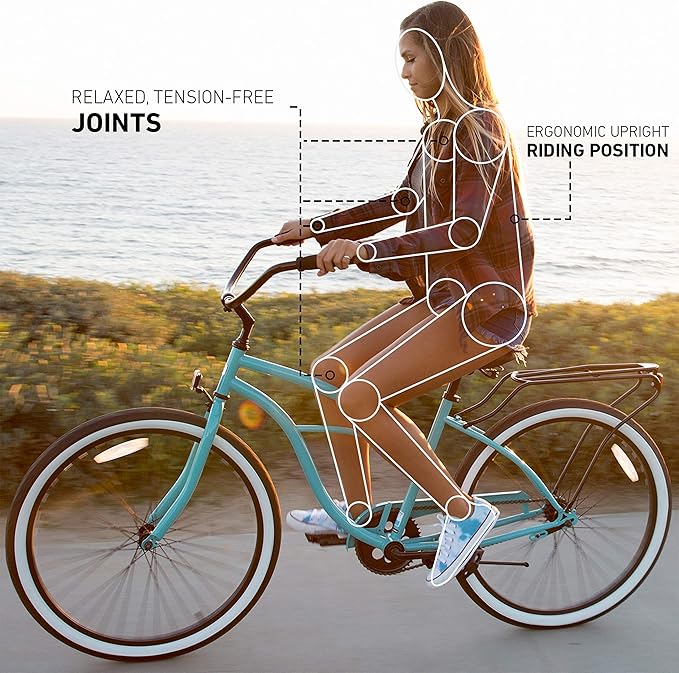 sixthreezero Around The Block Women's Beach Cruiser Bike
