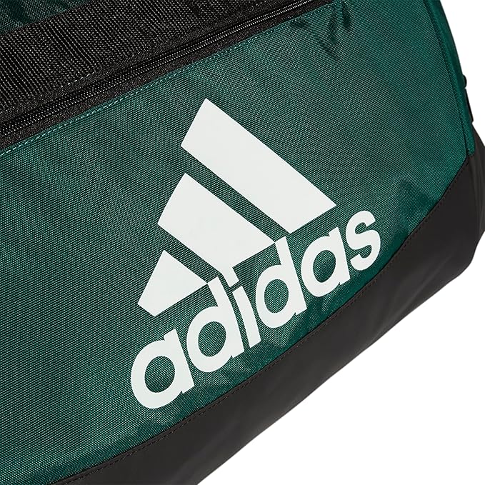 adidas Unisex Defender 4.0 Gym Duffel Bag for Men and Women, Team Dark Green, Medium (66L)