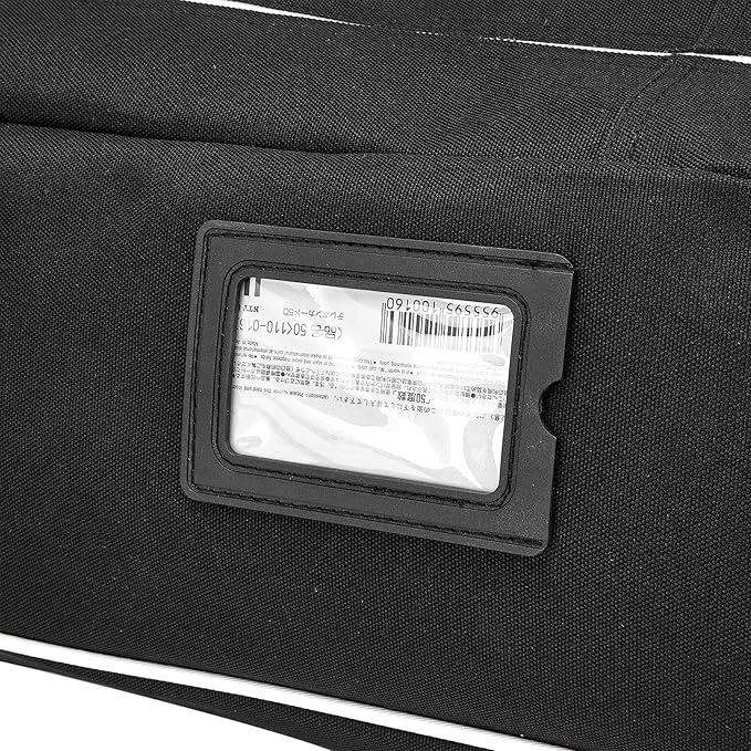 Ski Bag,Single Ski Bags for Air Travel,Ski Bag with Separate Pole Slot,Ski Travel Bag for Snow Gear, Poles and Accessories