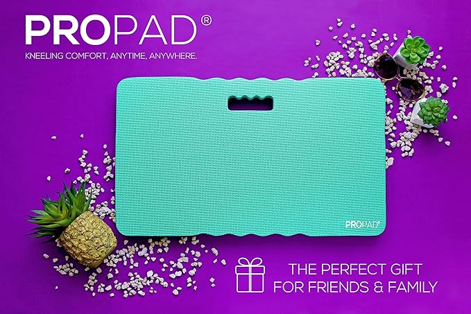 Thick Kneeling Pad, Garden Kneeler for Gardening, Bath Kneeler for Baby Bath, Kneeling Mat for Exercise & Yoga, Knee Pad for Work, Floor Foam Pad, 2X Large (XXL) 24 x 14 x 1.5 Inches, Turquoise