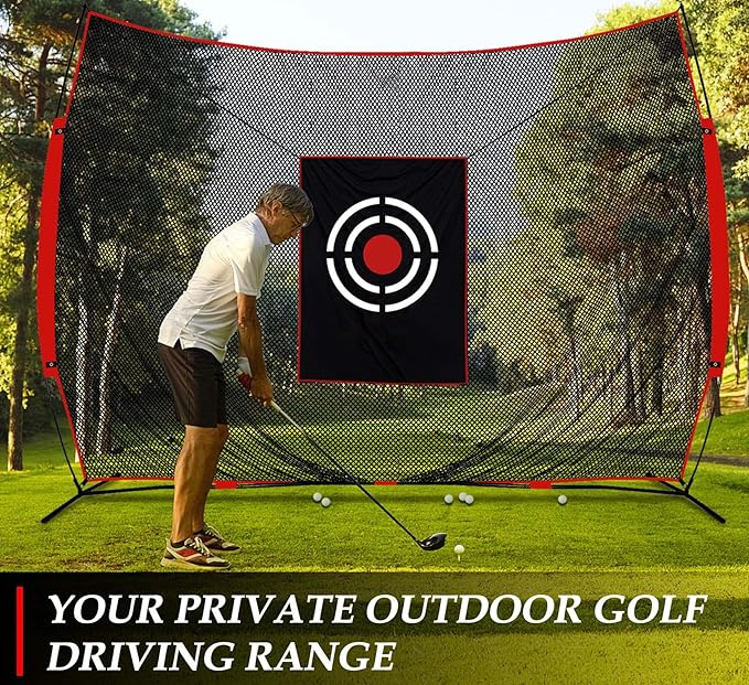 Golf Practice Hitting Nets for Backyard Driving Indoor Use Heavy Duty Practice Golf Driving Pitching Nets for Backyard